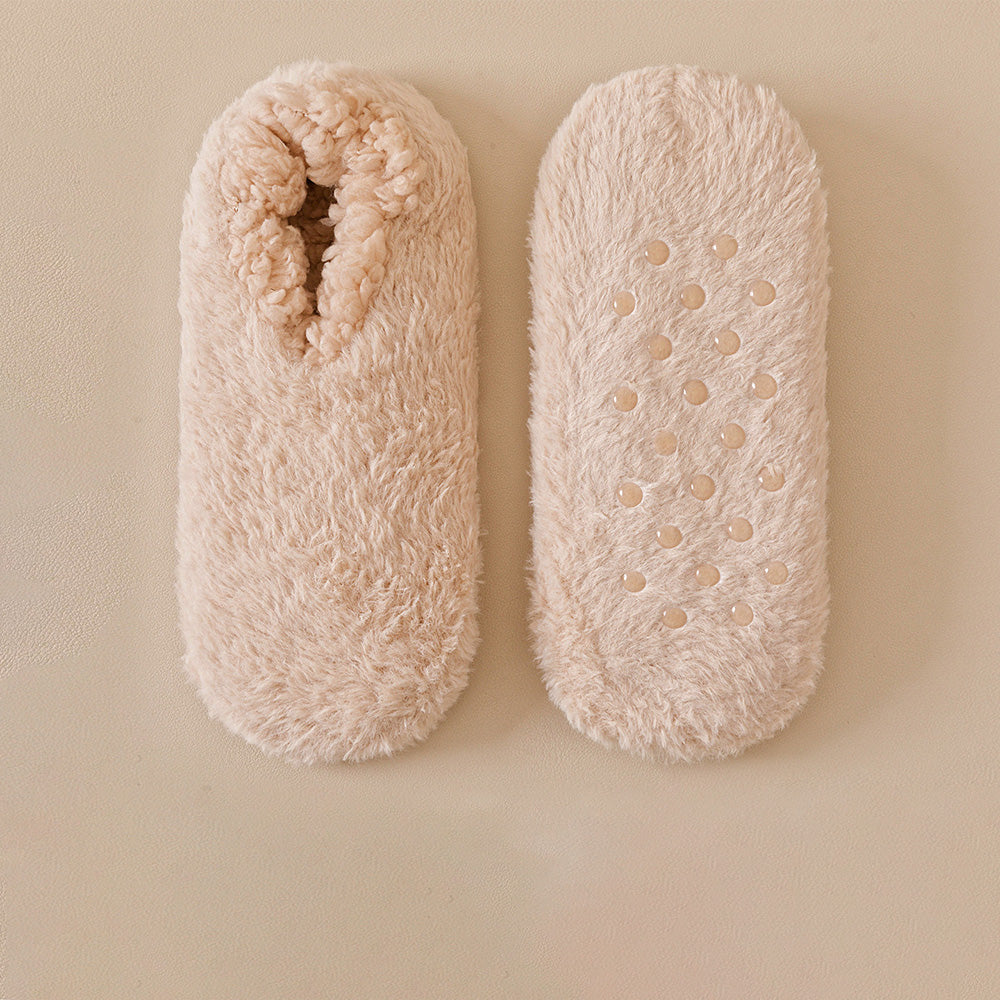 Plush Non-Slip Slipper Socks - DippedShop Wholesale - #7155