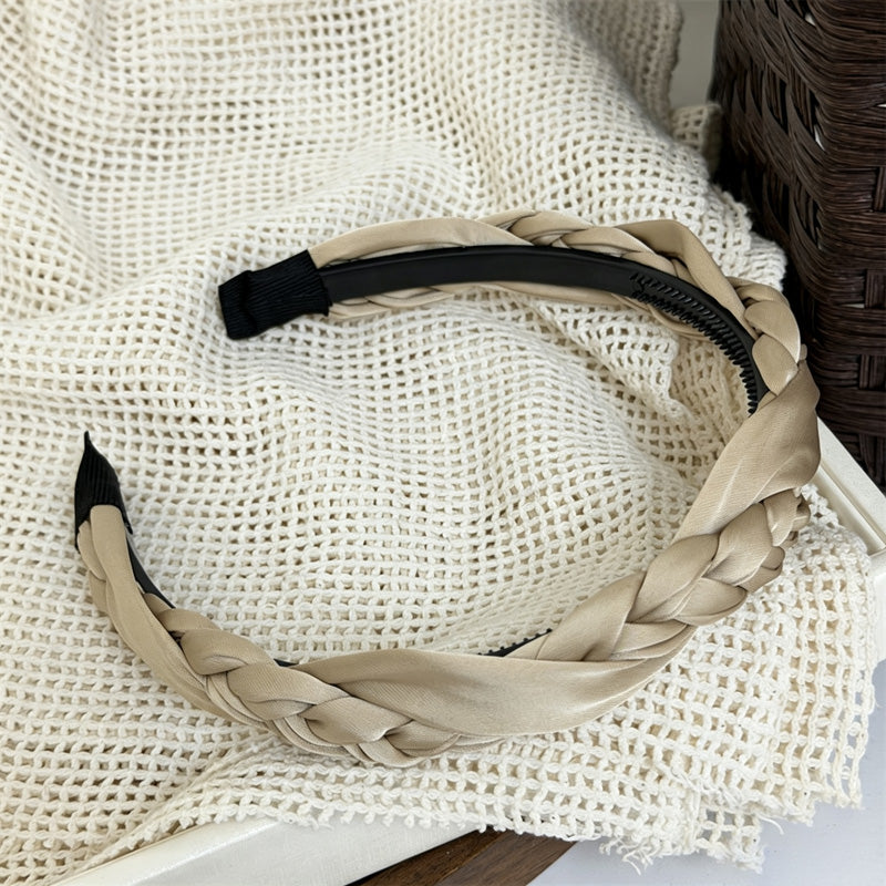 Fahsion Braided Twisted Headband with Teeth 6W6HBD313