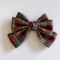 Plaid Bow Hair Clip - DippedShop Wholesale - #8131