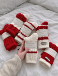 Winter Striped Soft Socks - DippedShop Wholesale - #5219