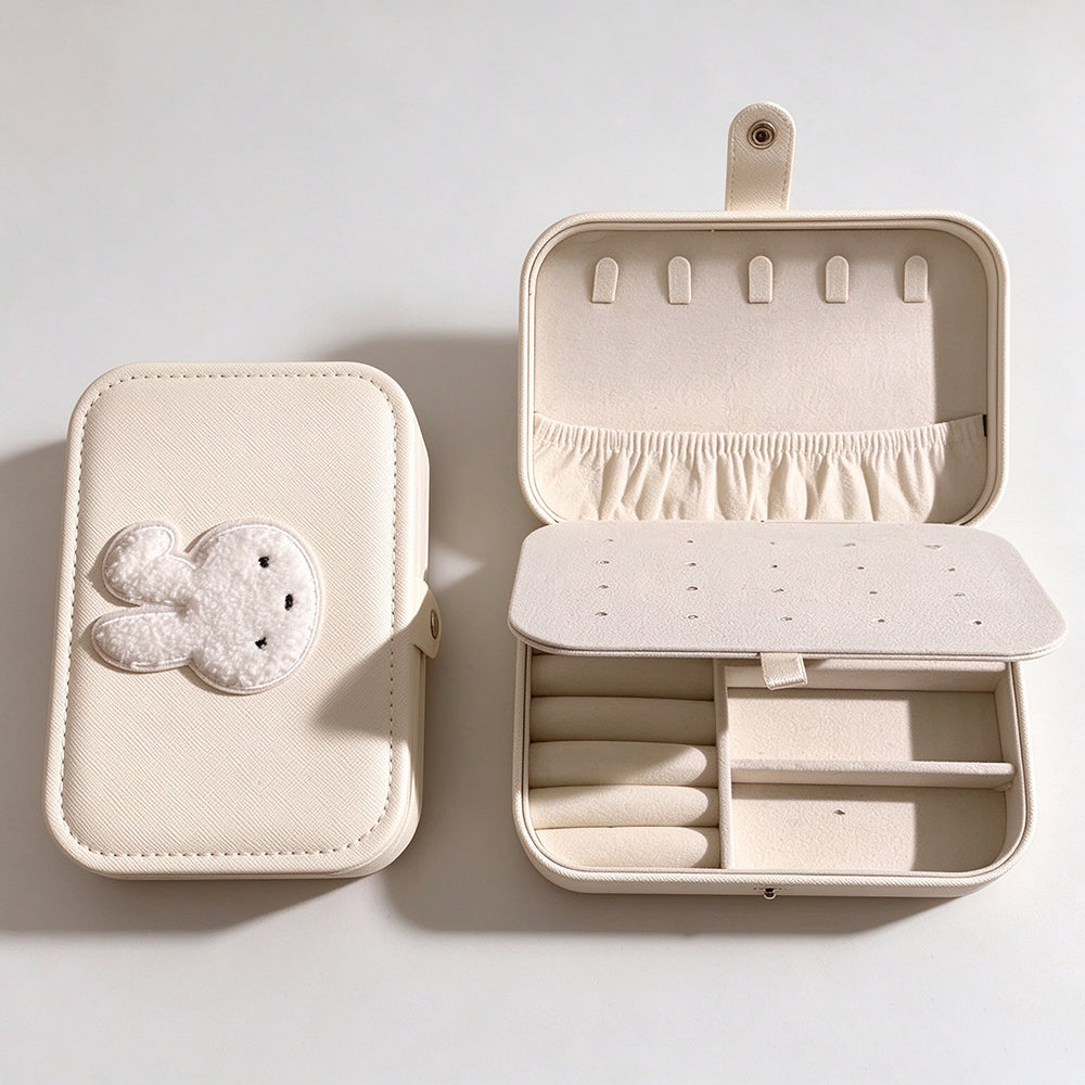 Cute Cartoon Rabbit Large Capacity Jewelry Case 6H13HSJ156