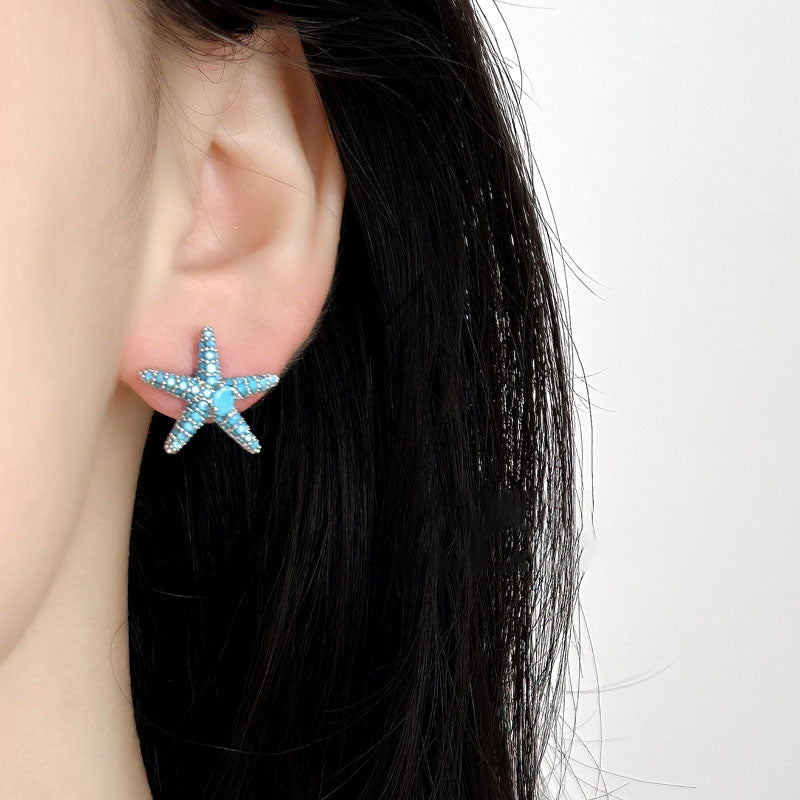 Starfish Stud Earrings - DippedShop Wholesale - #2211