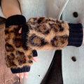Faux Fur Fingerless Gloves - DippedShop Wholesale - #6067