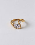 Swan Pearl Ring - DippedShop Wholesale - #2275