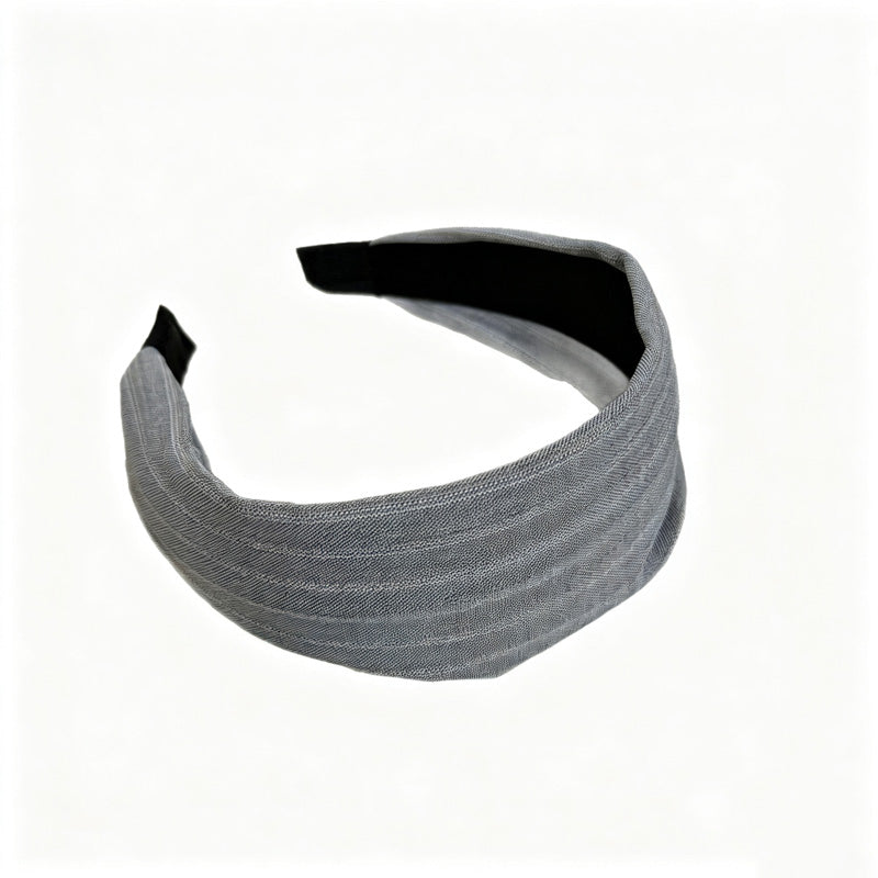 Slouchy Color Block Striped Fabric Wide Headband 6W6HBD323