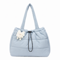 Trendy Solid Color Lightweight Puffer Shouder Bag 6W10BBG1810
