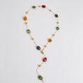 Resin Bead Long Necklace - DippedShop Wholesale - #0579
