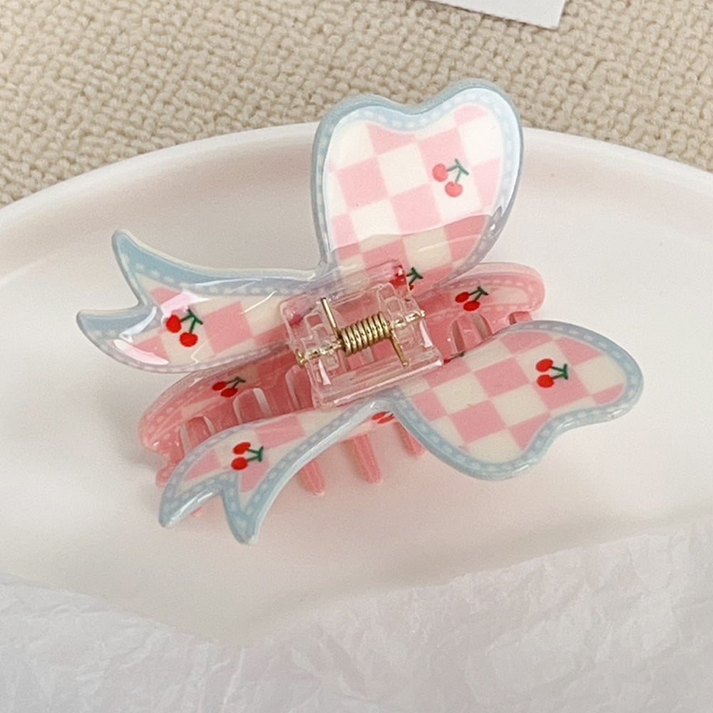 Butterfly Bow Hair Claw - DippedShop Wholesale - #5523