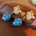 Strawberry Dangle Earrings - DippedShop Wholesale - #0515