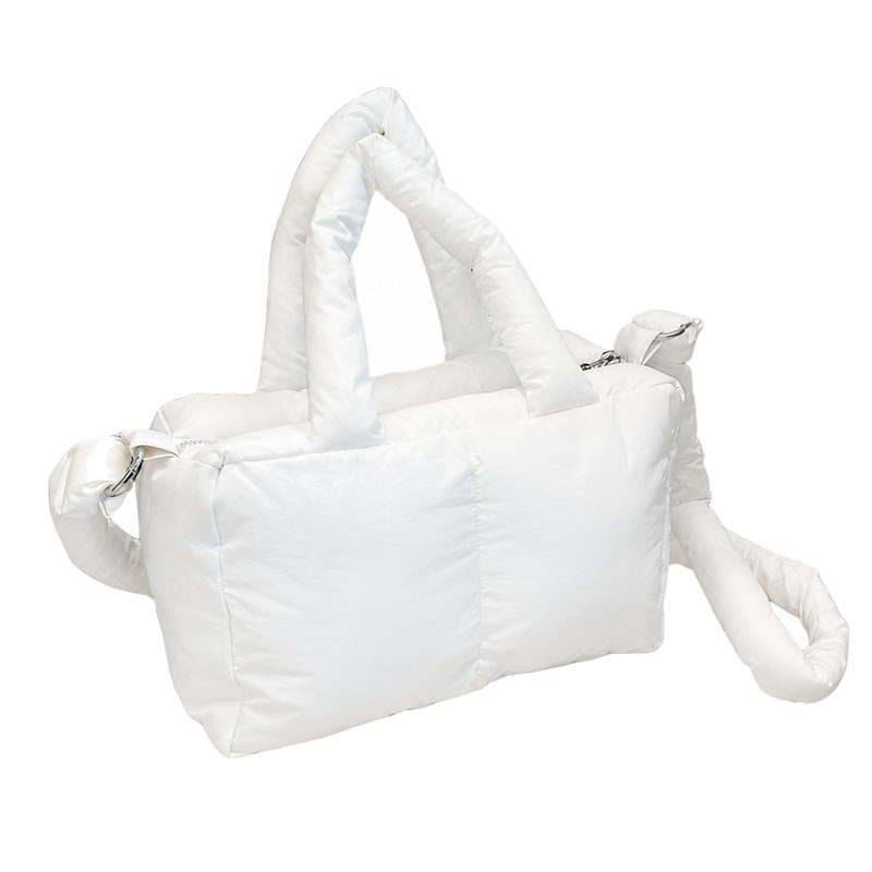 Puffer Square Tote Bag - DippedShop Wholesale - #5331