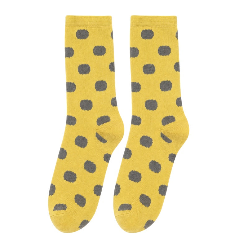 Polka Dot Crew Socks - DippedShop Wholesale - #7427