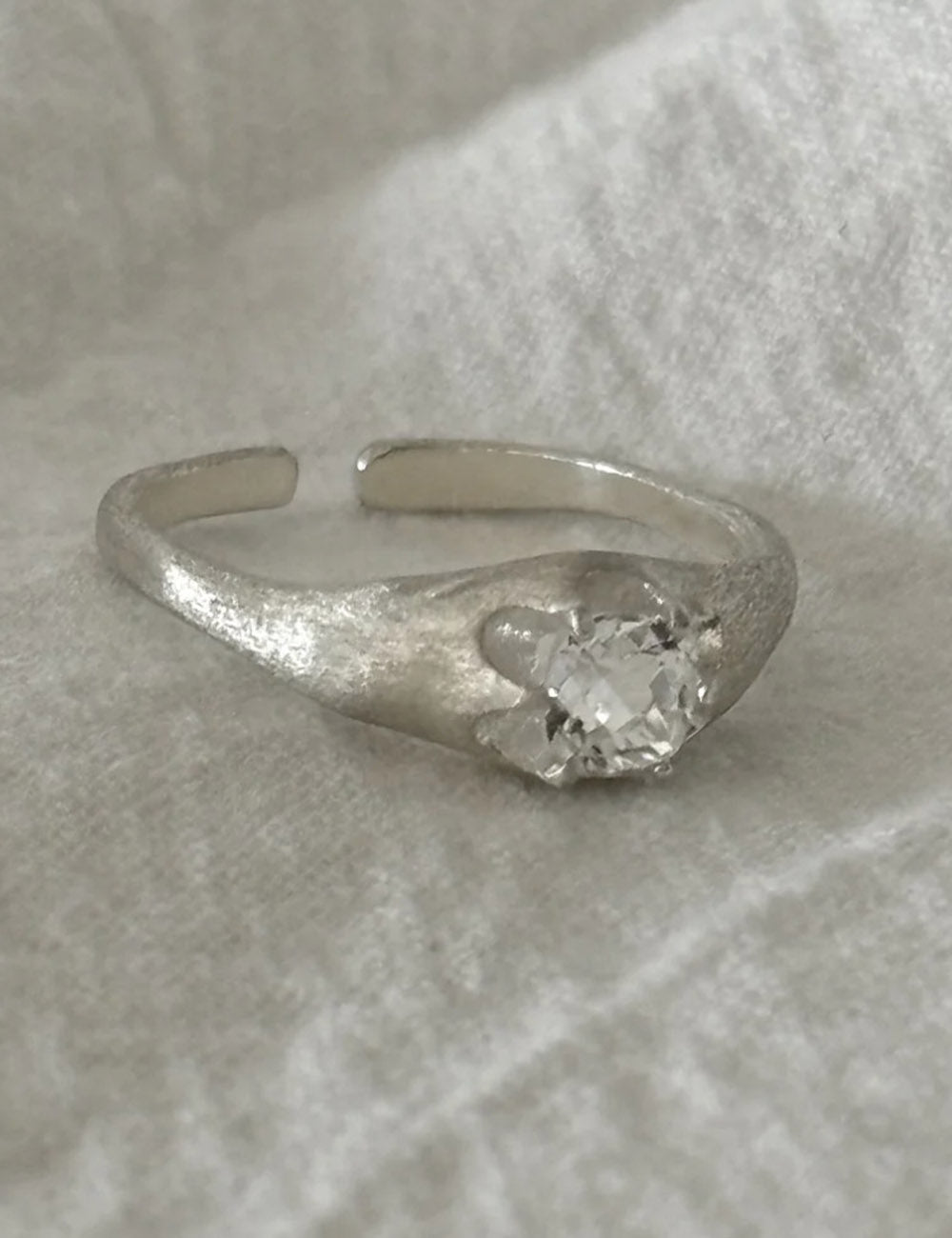 Sparkling Zircon Open Ring - DippedShop Wholesale - #1507