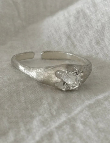 Sparkling Zircon Open Ring - DippedShop Wholesale - #1507