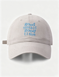 Dopamine Letters Embroideried Wide Brim Baseball Caps MK2COW6W6HAT205