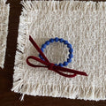 Refined Color Block Bowknot Elastic Hair Tie MK2BLW6W6HHT18