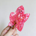 Christmas Tree Hair Claw - DippedShop Wholesale - #5235