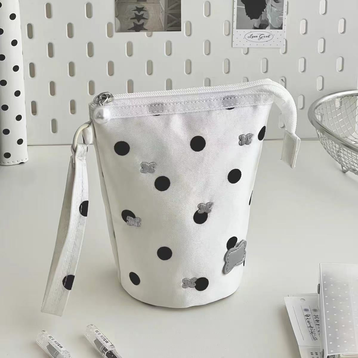 Polka Dot Multi-Purpose Large Capacity Organizer Bag 6W13HSJ92