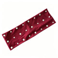 Rhinestone Elastic Wide Headband - DippedShop Wholesale - #1299