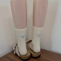 Heart Letter Slouchy Socks - DippedShop Wholesale - #0547