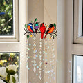 Colorful Metal Birds Window Hanging Suncatcher 6H7HLS195
