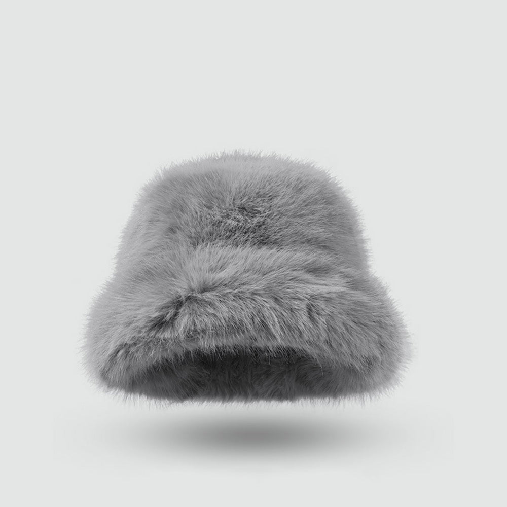 Faux Fur Bucket Hat - DippedShop Wholesale - #0627