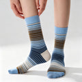 Gradient Stripe Crew Socks - DippedShop Wholesale - #0835