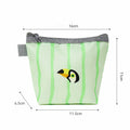 Cute Animal Print Striped Portable - DippedShop Wholesale - #6563