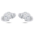 Trendy Double Heart Cubic Zircon Stud Earrings 6W6JER951