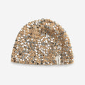 Trendy Sparkling Sequins Knit Beanie Hat 6W6HAT653