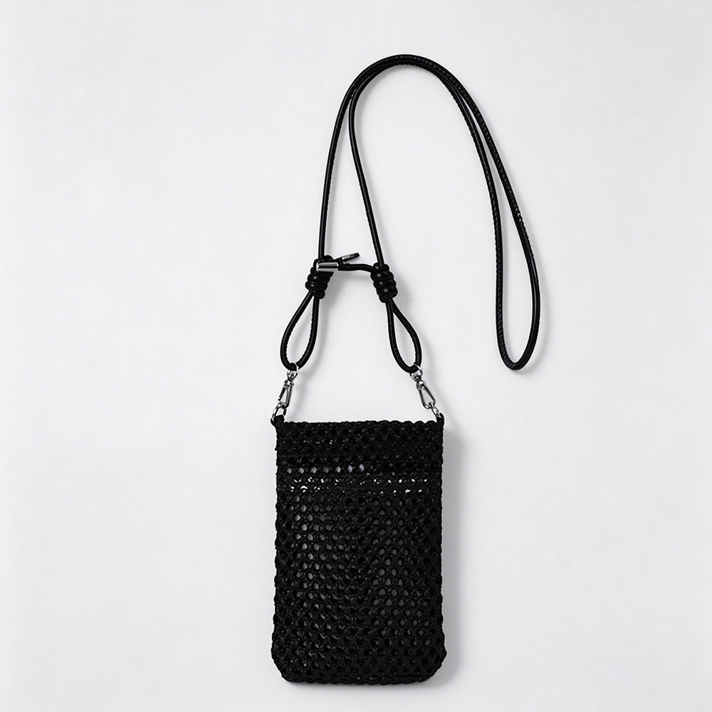 Casual Beach Straw Woven Crossbody - DippedShop Wholesale - #5027