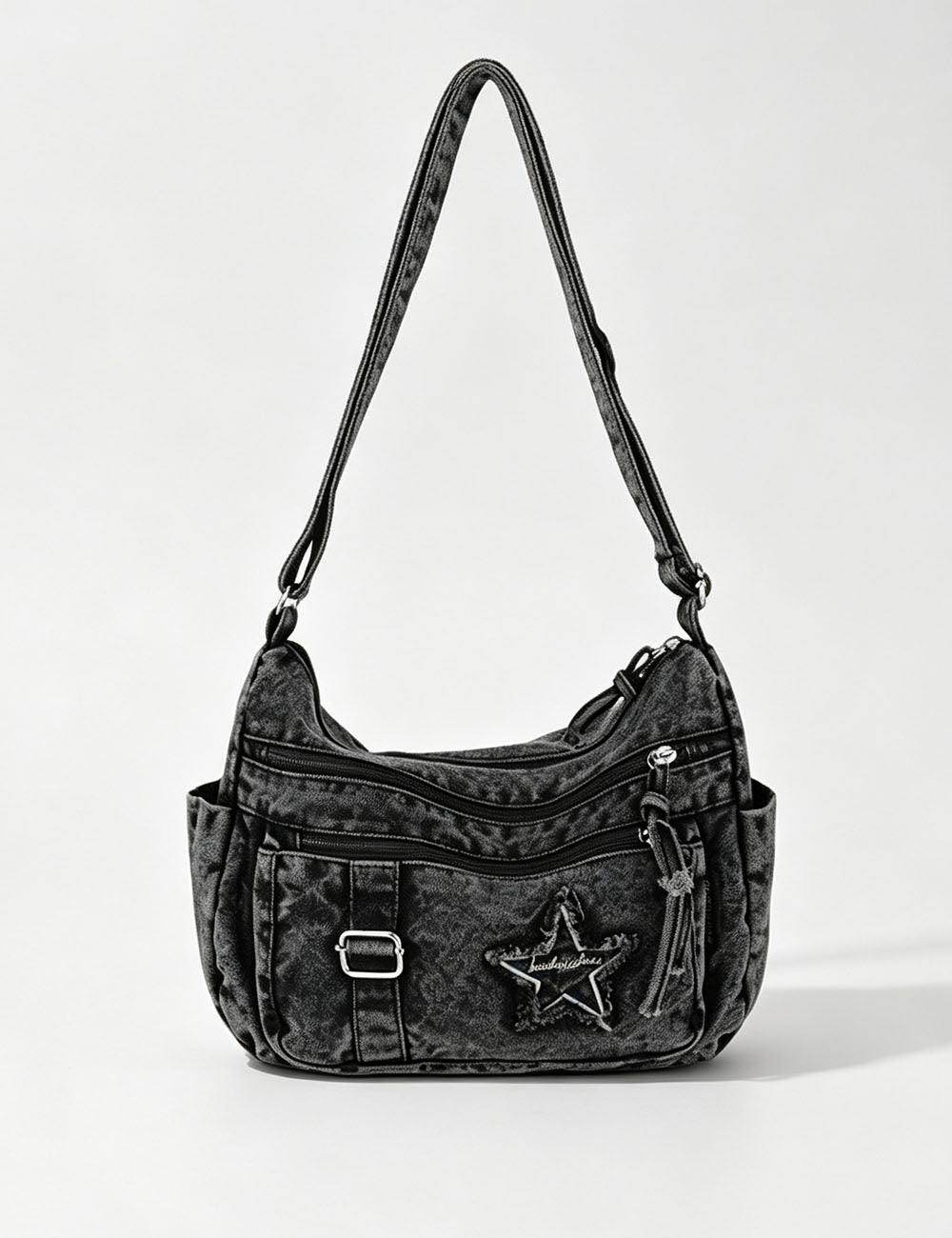 Denim Shoulder Bag - DippedShop Wholesale - #5235
