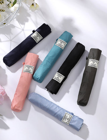 Solid Color Lightweight Compact Folding Umbrella MK2MBFN6Z11UL11