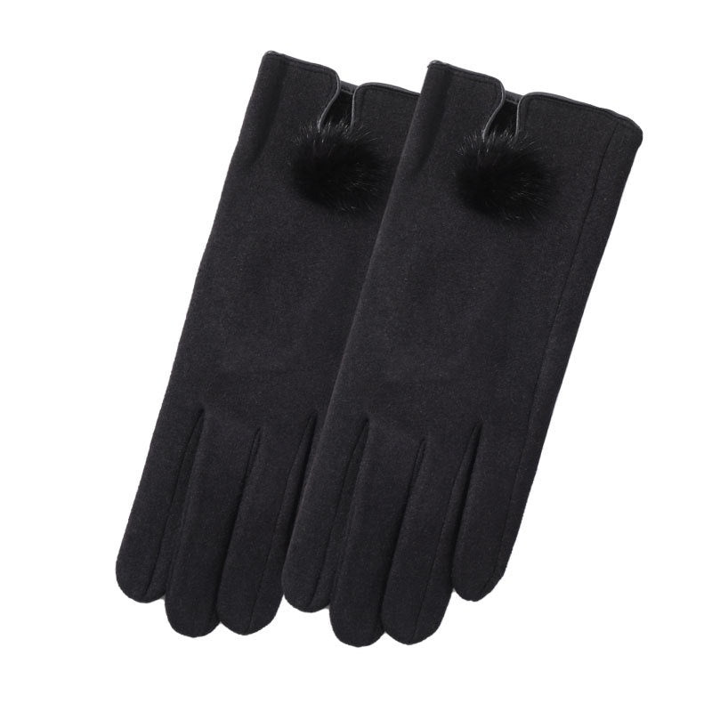 Minimalist Solid Color Full Finger Warm Gloves 6W6GLO79