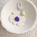 Acrylic Flower Bag Charm - DippedShop Wholesale - #5443