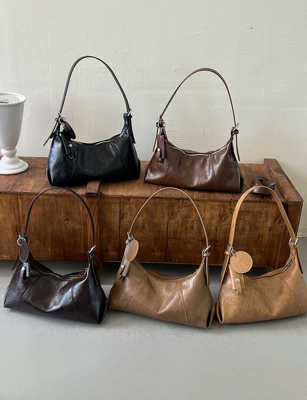 Crescent Shoulder Bag - DippedShop Wholesale - #2883