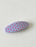 Cute Oval Polka Dots Print Hair Clips 6W6HCP1213