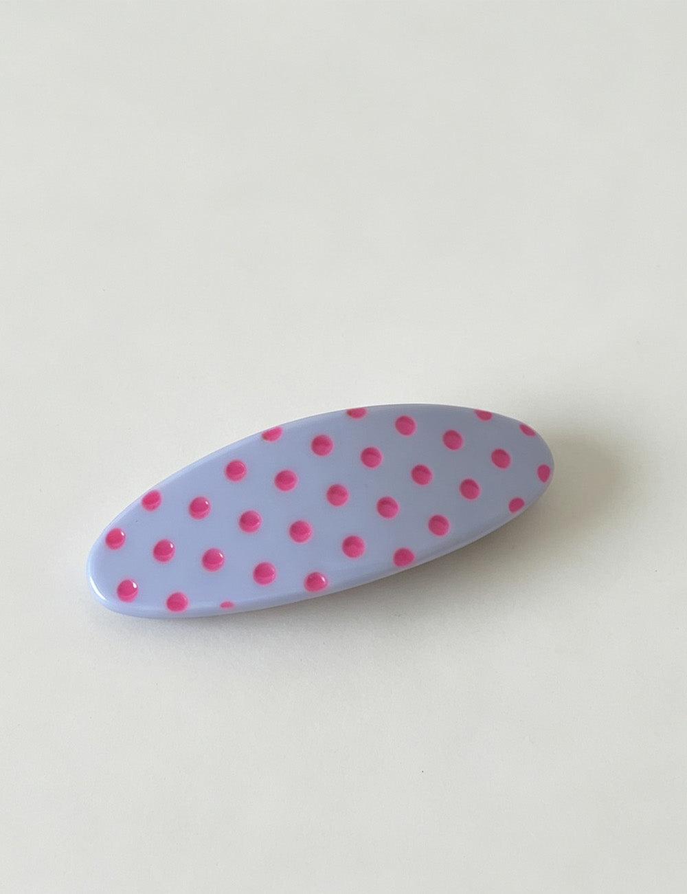Cute Oval Polka Dots Print Hair Clips 6W6HCP1213