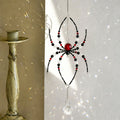 Spooky Spider Crystal Sun Catcher Wind Chime 6H7HLS203