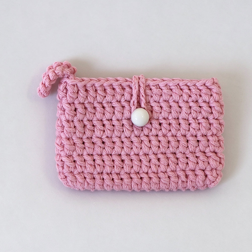 Crochet Mini Coin Purse - DippedShop Wholesale - #9123