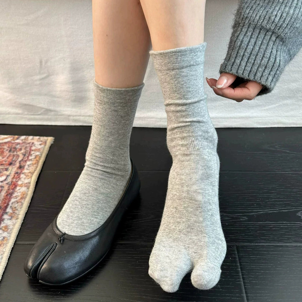 Tabi Split Toe Socks - DippedShop Wholesale - #2243