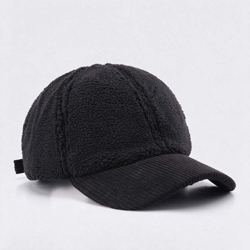 Sherpa Corduroy Baseball Cap - DippedShop Wholesale - #5843