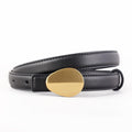 Simple Solid Color Metal Metal Belt 6W6JBT215
