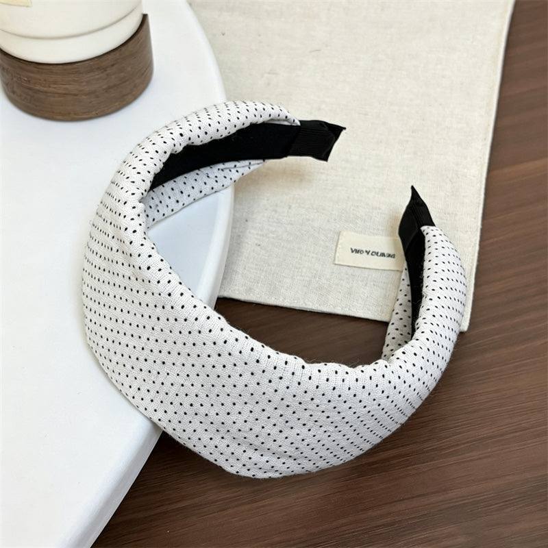 Trendy Polka Dots Non-Slip Wide Headband 6W6HBD317