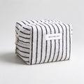 Simple Color Block Striped Portable Cosmetic Bag 6C5CO268