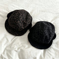 Trendy Leopard Print Color Block Newsboy Cap 6W6HAT796