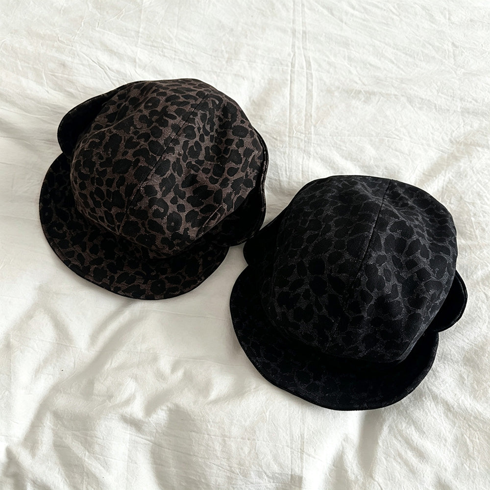 Trendy Leopard Print Color Block Newsboy Cap 6W6HAT796
