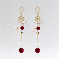 Christmas Tree Drop Earrings - DippedShop Wholesale - #8707