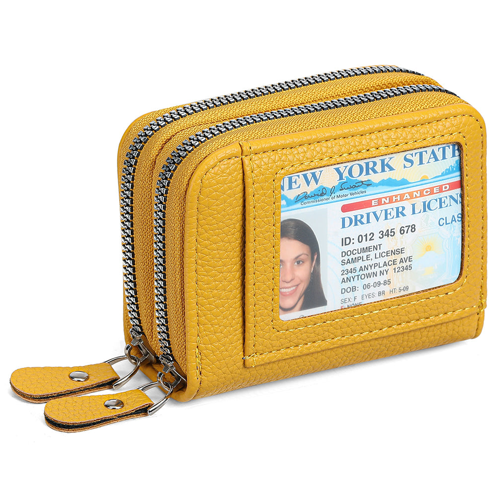 Leather RFID Blocking Wallet - DippedShop Wholesale - #2995