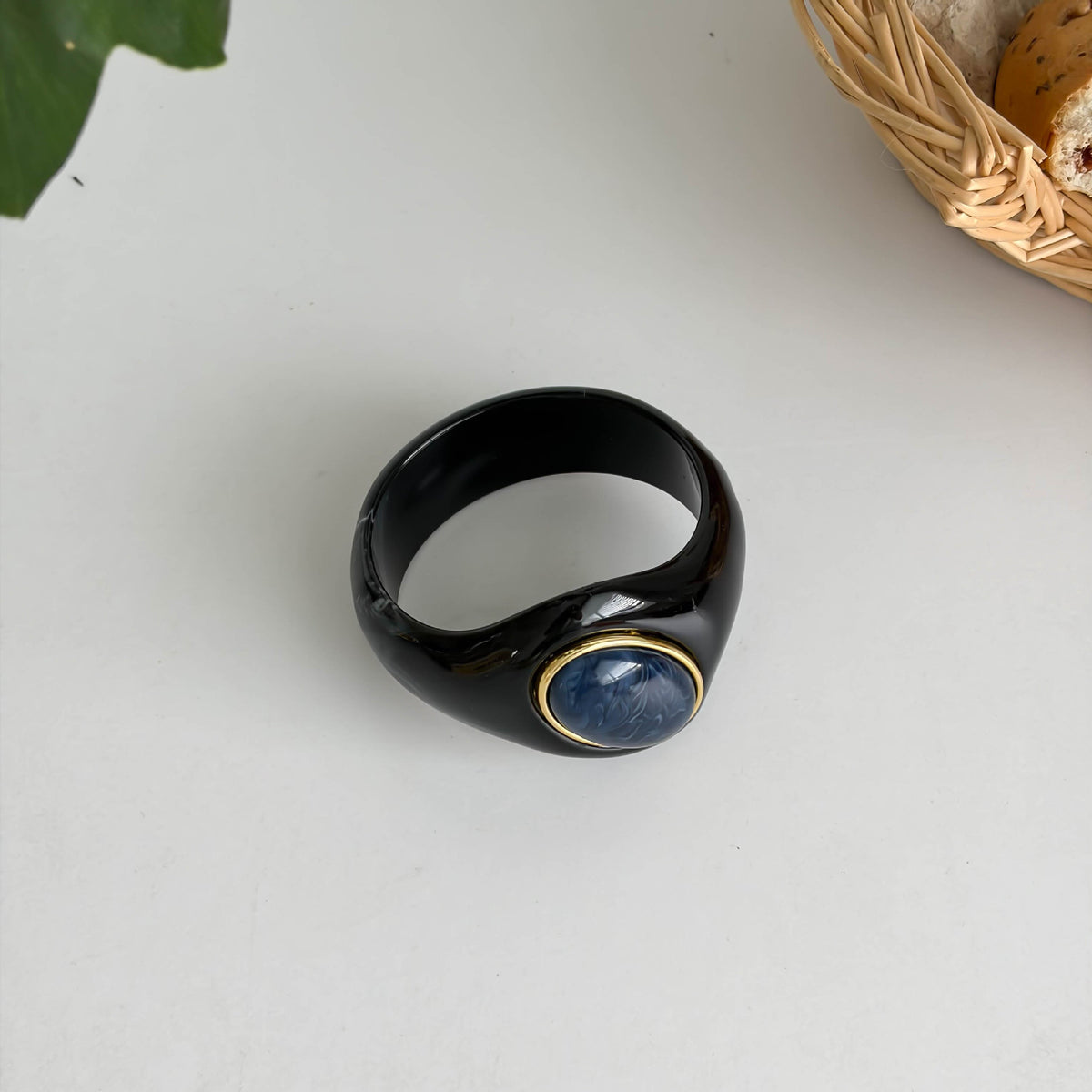 Natural Stones Irregular Weave Resin Bracelets 6W6JBR621
