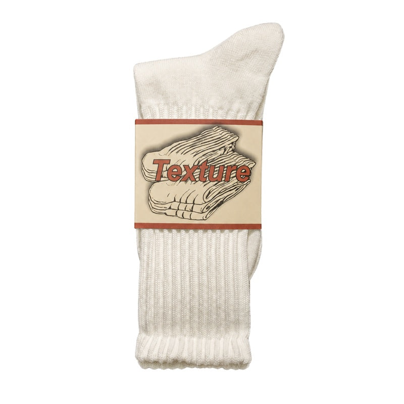 Solid Color Chunky Ribbed Cotton Socks 6W8FSO659